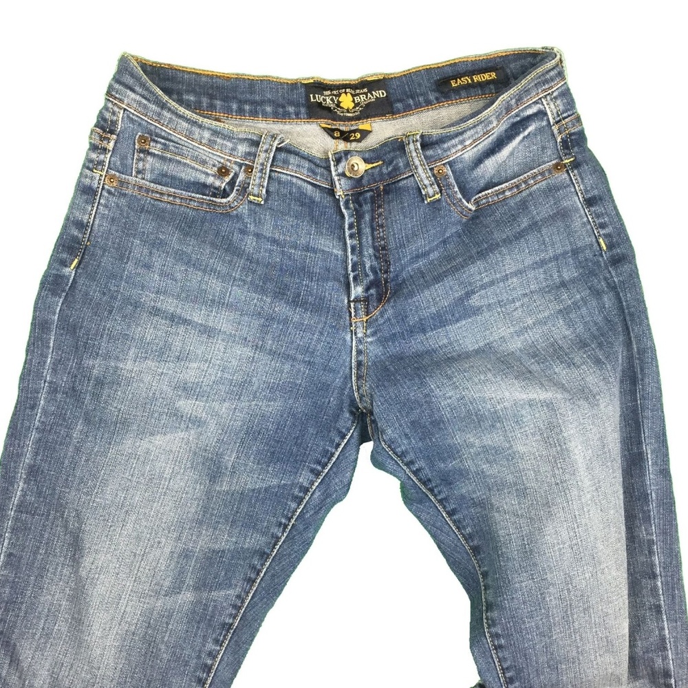 Lucky Brand Women's Easy Rider Straight Leg Jeans